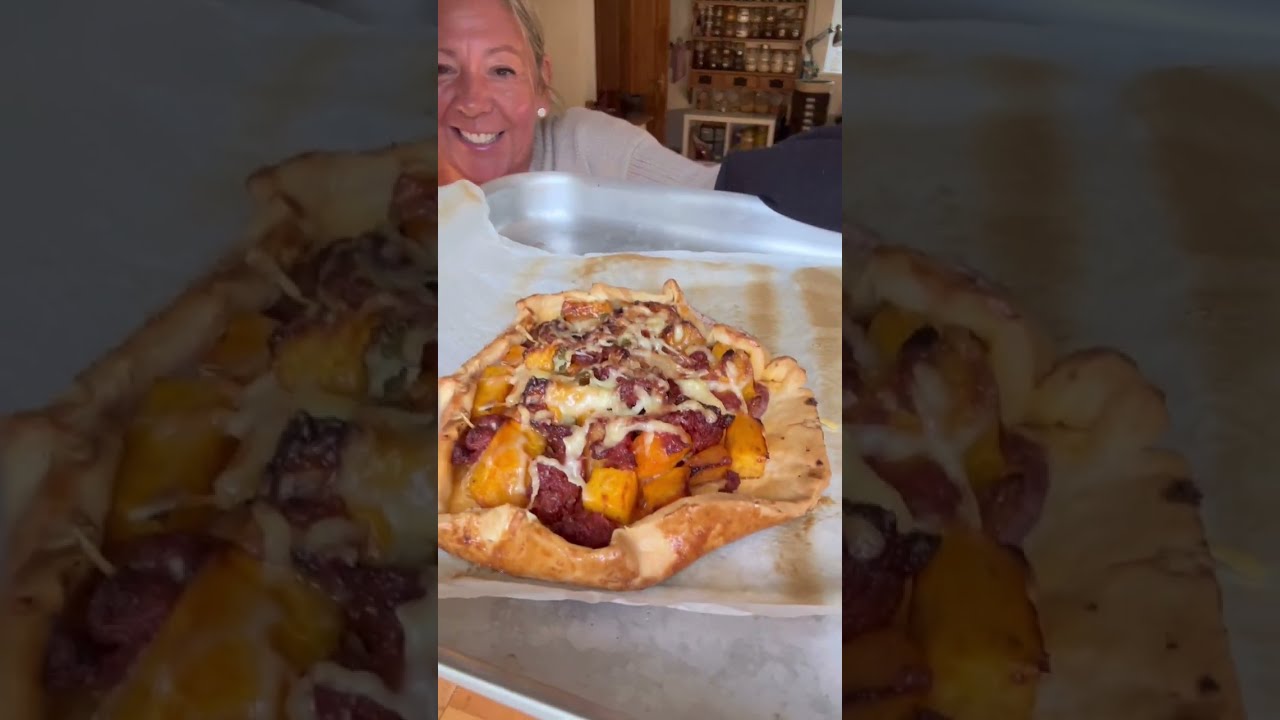 Butternut Squash & Chorizo Galette