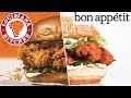I TESTED Bon Appétit's BEST Chicken Sandwich VS Popeye's Spicy Chicken Sandwich