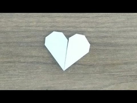 Kağıttan Kalp Yapımı|Kitap Ayracı|Origami Adresim