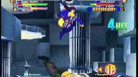 MvC2 Online (360): Brett (Psy/Cha/Ruby) vs TeezyBoi (Bison/Psy/Gam) 9 .:12.29.09:.