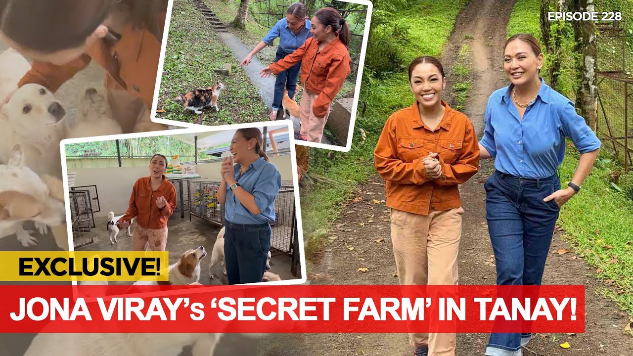Why JONA VIRAY Built A Farm For Her 70 Rescued Cats & Dogs! | Karen Davila Ep228
