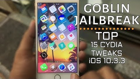 Top 15 CYDIA Tweaks To Use With NEW g0blin Jailbreak 64 Bit Device iOS 10.3.3 || #2