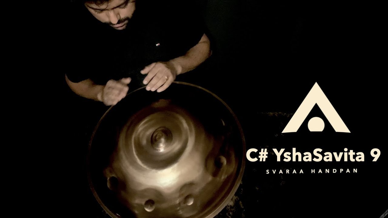 Svaraa Handpan - C# YshaSavita 9 Ember 432hz, India