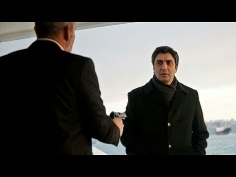 وادي الذئاب موت جوزيف ووقوع مراد علمدار في البحر مشهد قوي جدآ FULL HD