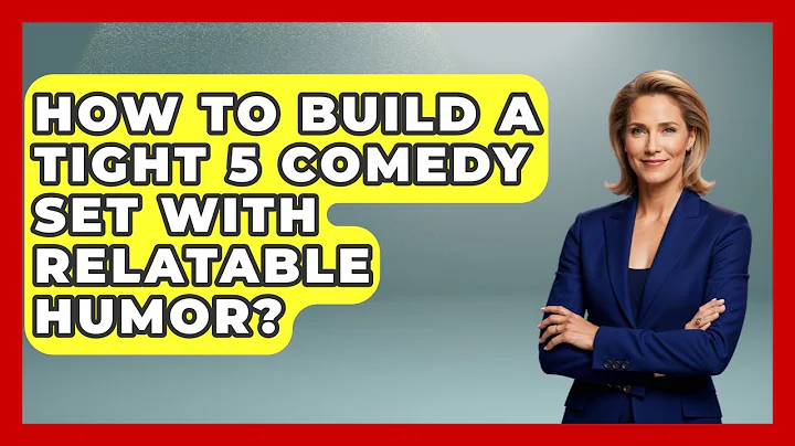 How To Build A Tight 5 Comedy Set With Relatable Humor? - Open Mic Manual