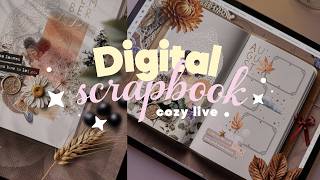 Digital Scrapbook | All you need as a Beginner | iPad Apps & Journal Setup |  Cozy & Aesthetic  🌙 screenshot 1