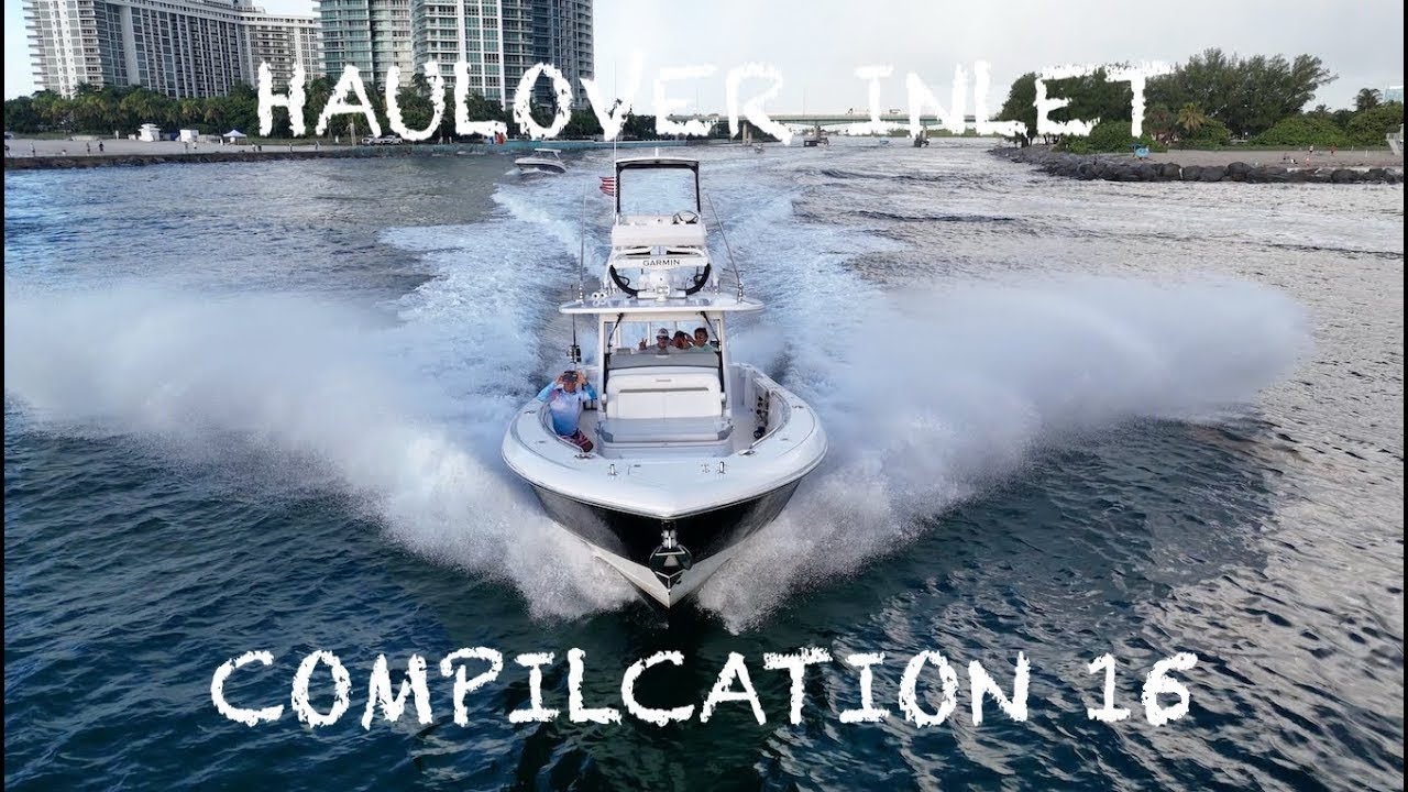 HAULOVER INLET DRONE COMPILATION 16 | BEST BOATING MOMENTS | EXLYAR