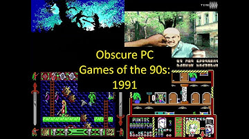 100 Obscure PC/MS-DOS Games of the 1990s (PART 2: 1991)  TURN ON SUBTITLES