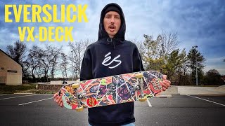 Skating my VX + EVERSLICK DECK for the first time!