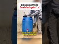 Biogas aus Müll? So einfach geht’s! #DIYProjekte #BiogasSelbstmachen #Umweltfreundlich #Kreative