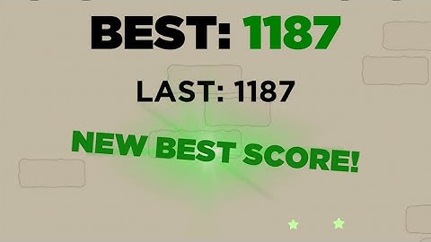 FLAPPY DUNK NEW HIGH SCORE 1187! 😮 SWISH x45! BONUS: SINGLE LIFE HIGH SCORE 1180!