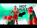 Running 1 Mile in HOT SAUCE Soaked Underwear *NEARLY IMPOSSIBLE* | Bodybuilder VS Crazy Cardio Test