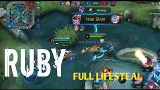 Kombo Ruby Yang Sebenarnya Kekuatan Lifesteal Ruby