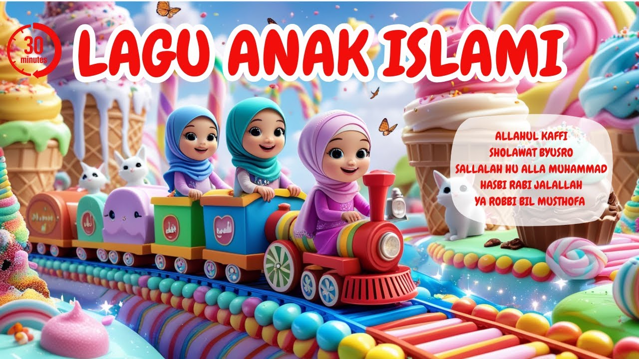 Kumpulan lagu anak islami Allahul Kaffi, Hasbi Rabbi, Sholawat Jibril, dan Sholawat Anak Lainnya