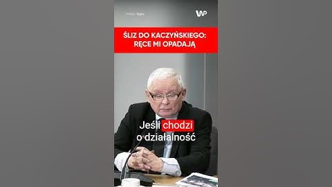 "To przerażające". Śliz rozsierdzony na komisji z Kaczyńskim
