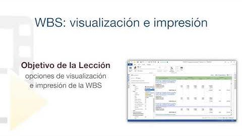 Tutorial de PriMus - WBS: visualización e impresión - ACCA software