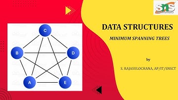 MINIMUM SPANNING TREE | DATA STRUCTURES | SNS INSTITUTIONS