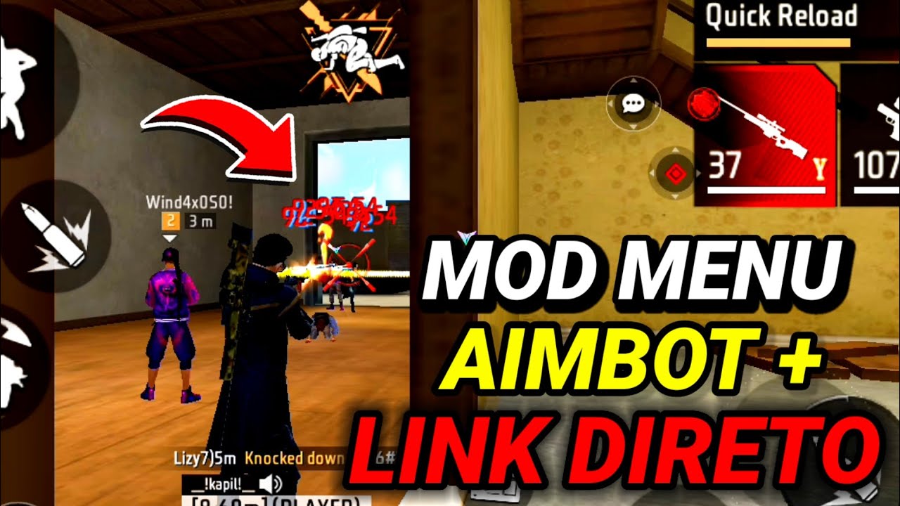 Mod Aim Bot NOVO MOD MENU AIMBOT + 100% HS GRATIS *LINK DIRETO* - YouTube