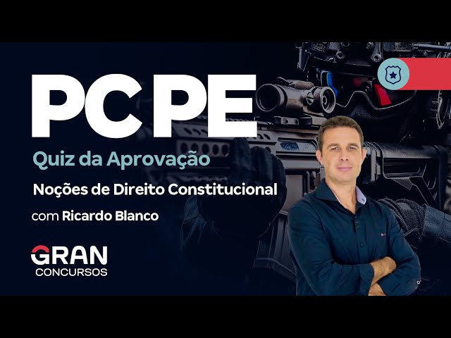 Concurso PM PA Soldado - Quiz da Aprovação em Noções de Direitos Humanos  com Thiago Medeiros 