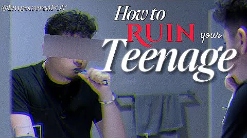 How to ruin your Teenage in 90 seconds.