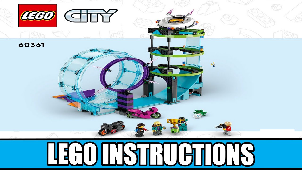 LEGO Instructions | Ultimate Stunt Riders Challenge | City LEGO instructions