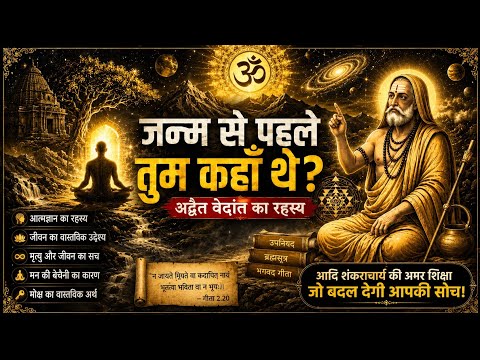 Where Were You Before Birth? | Adi Shankaracharya's Astonishing Answer | Advaita Vedanta