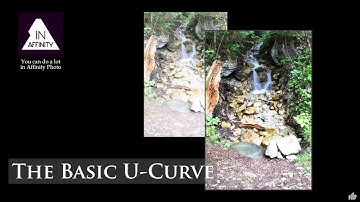 The Basic U-Curve (using Affinity Photo)