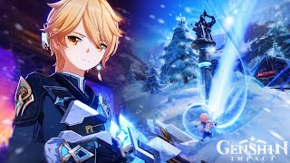 ! Version 7.0 Snezhnaya Teaser - Genshin Impact | Aether's New Skin & Character Reveal 