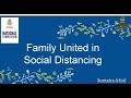 Family can be united in social distancing  sr sumaira afzal  icna symposium 2020