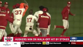 NREPORT: Stokes with walk-off hit for Nebraska to complete comeback over Kansas State