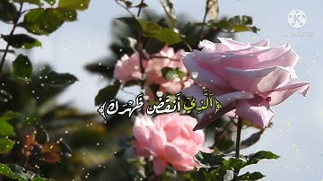 سورة الشرح \\ تلاوة هادئة تلامس شغاف القلوب \\ اسلام صبحي