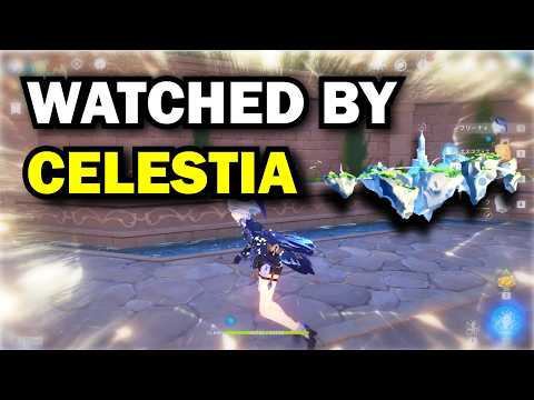 Celestia is Watching us - A Random Strange Light Effect | Genshin Impact