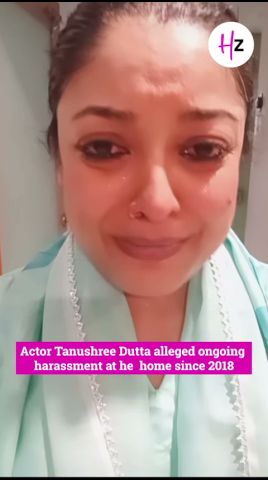 Why actor Tanushree Dutta broke down   metoomovement tanushreedutta