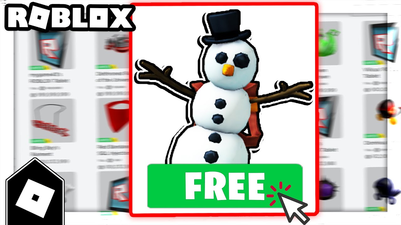NEW FREE ACCESORY! HOW TO GET Holiday Snowman Backpack on ROBLOX! CLAIM