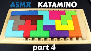 ASMR KATAMINO - relaxing wooden puzzle game (whispering) - part 4