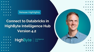 Connect to Databricks in HighByte Intelligence Hub Version 4.2