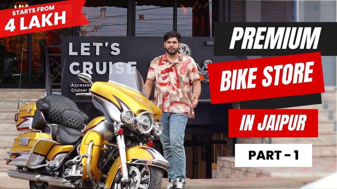 LET'S CRUISE CERTIFIED PREMIUM BIKE STORE JAIPUR YouTube