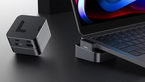A Pocket-sized Ergonomic MacBook Stand & 8-in-1 USB-C Hub