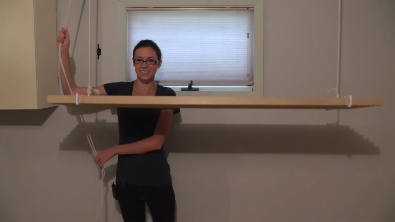 How To Build A Hanging Laundry Rack (aka An English-Style Airer) — The Grit  and Polish