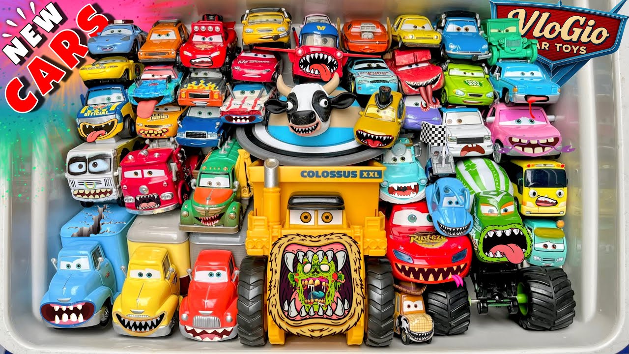 Disney Pixar Cars Unboxing Review | Lightning McQueen, Tow Mater, Doc Hudson, Sally Carrera, Cruz