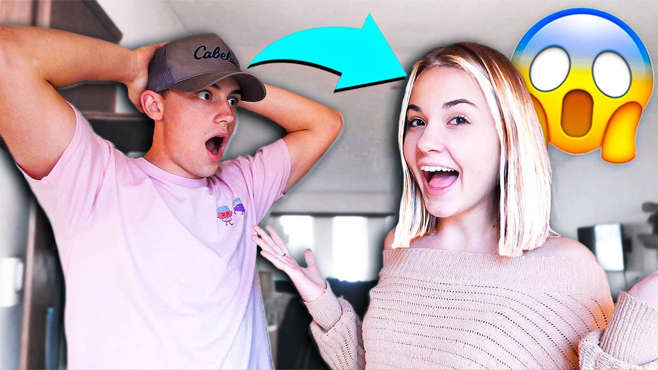 CHOPPING MY HAIR OFF AND DYING IT BLONDE TO SEE HOW MY HUSBAND REACTS...