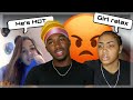 Asking Girls to Rate My Boyfriend On Omegle *I GOT MAD😡*