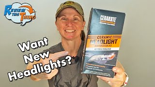Cerakote Ceramic Headlight Restoration Kit  (REVIEW)  Does It Work?