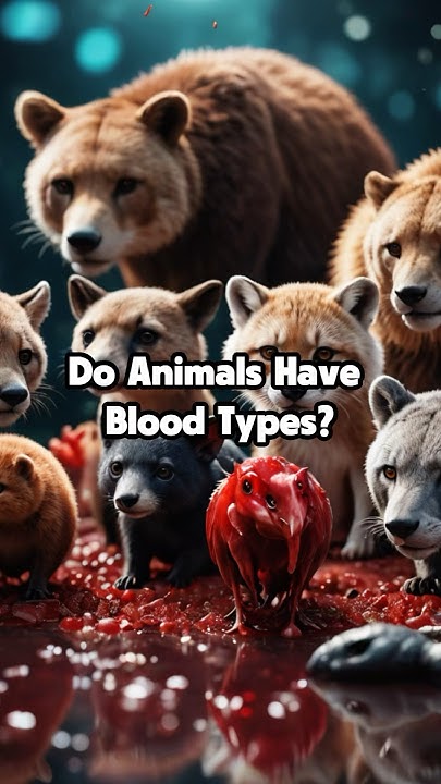 do-animals-have-blood-types-animalshorts-youtube