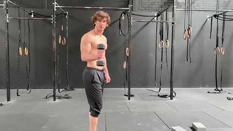 Rotational bicep curl