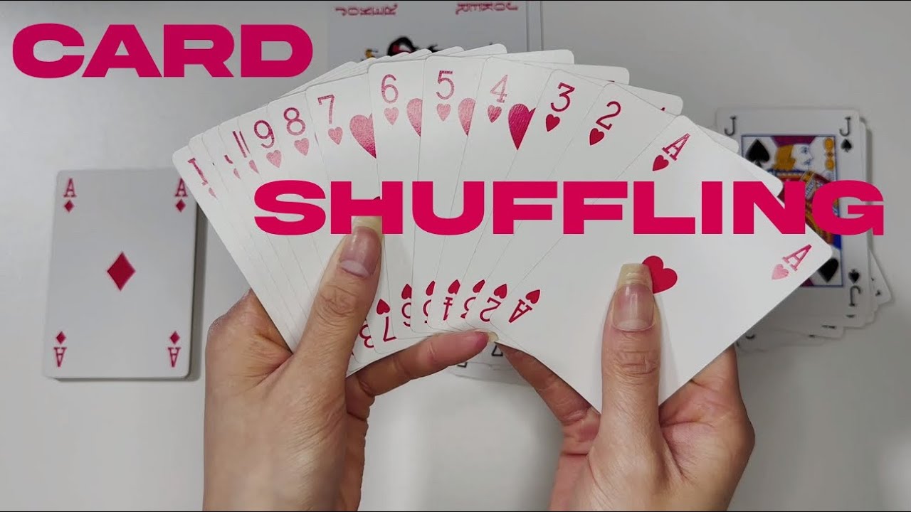 ASMR Card Shuffling & Sorting (No Talking)