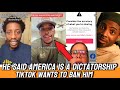 Black American States The Obvious About America And TikTok Censored Him. USA Is A Dictatorship