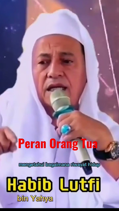 Habib Luthfi Peranan Orang Tua #shorts #habiblutfibinyahya #peranan #orangtua