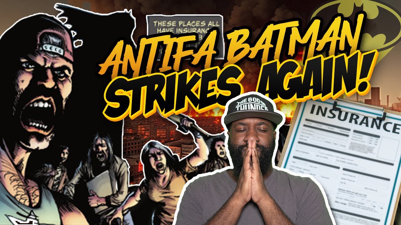 Antifa Batman?! | They really did this | (w/@HeelvsBabyface)