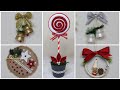 4 Ideas Navideñas 2021  / Manualidades recicladas  / Christmas Crafts  / Diy